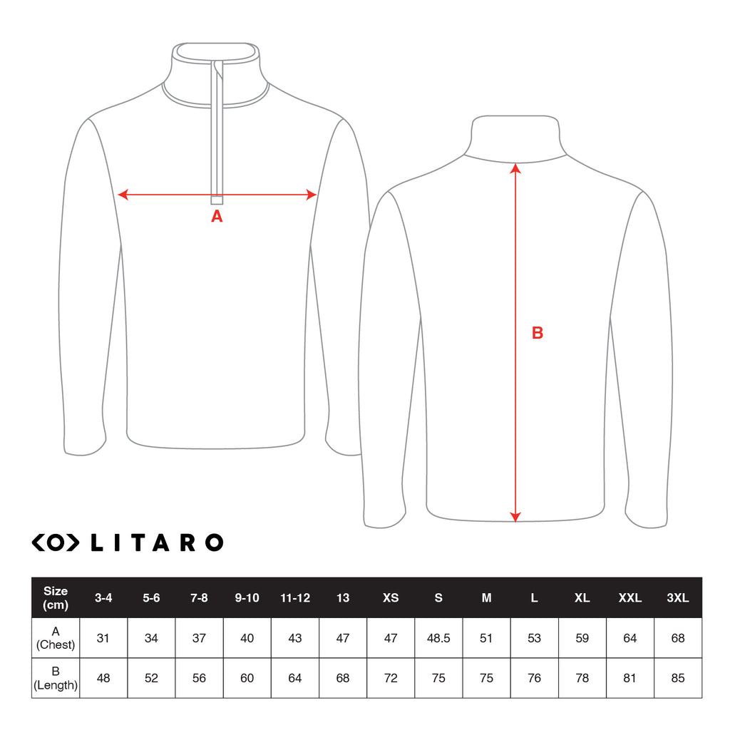 Litaro Priority Football 1/4 Zip Jersey