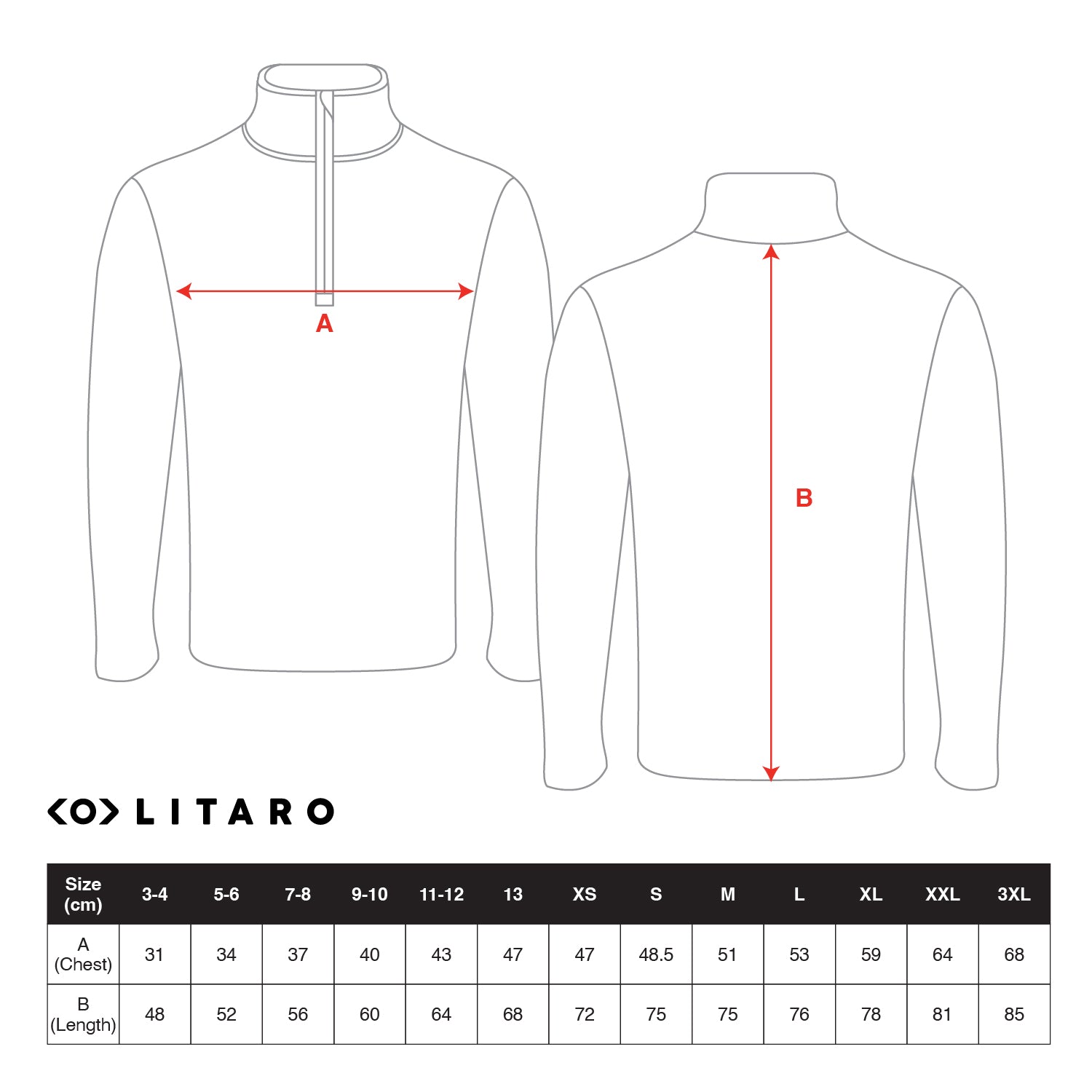 Litaro Priority Football 1/4 Zip Jersey