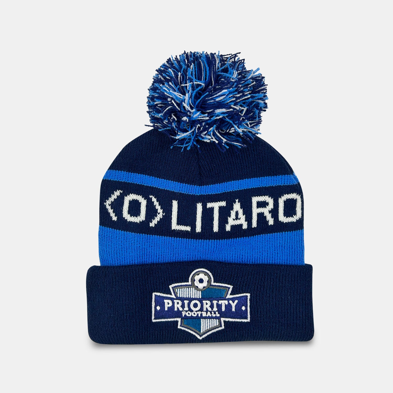 Litaro Priority Football - Winter Bobble Hat