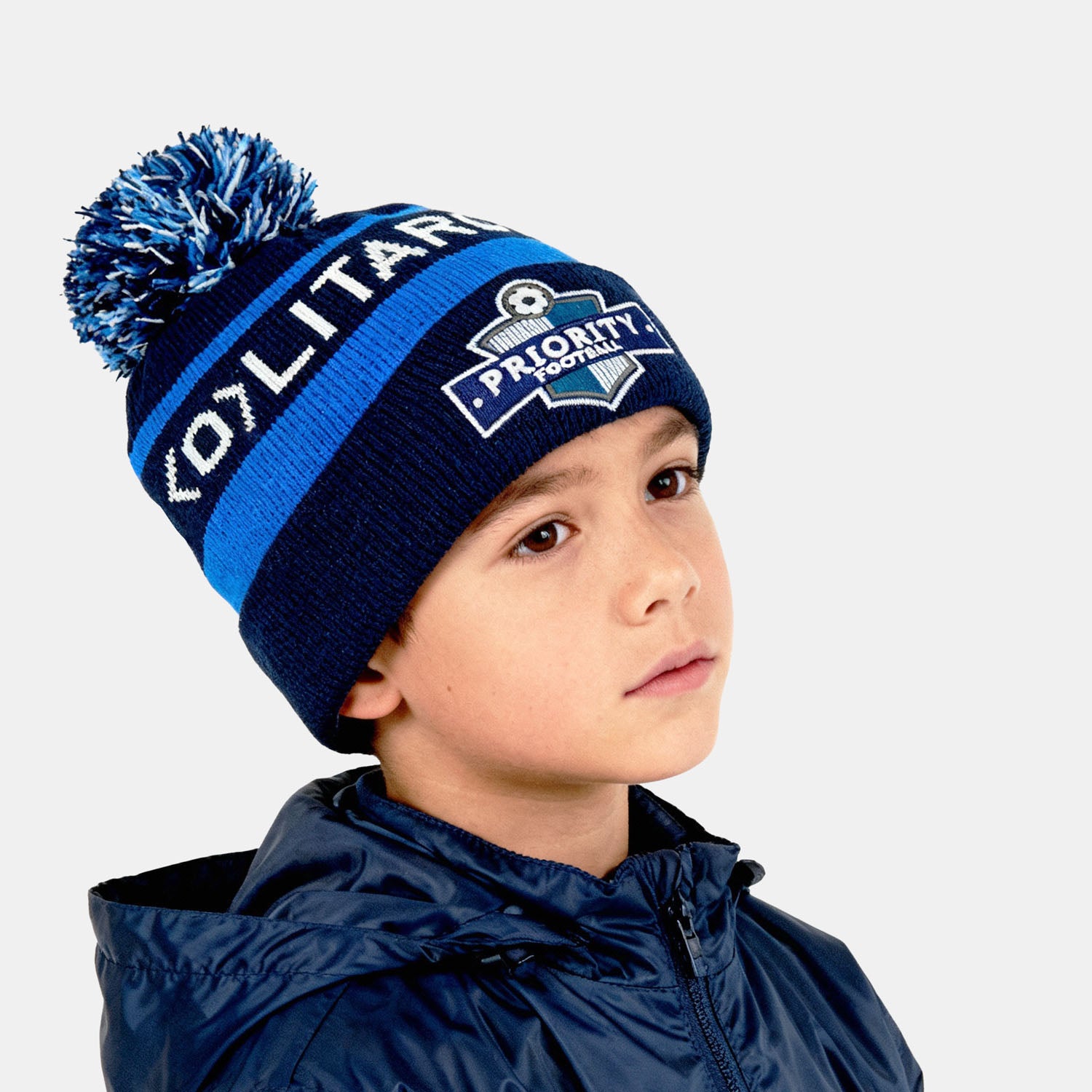 Litaro Priority Football - Winter Bobble Hat