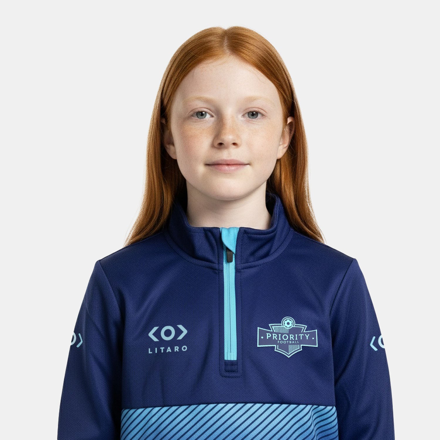 Litaro Priority Football 1/4 Zip Jersey